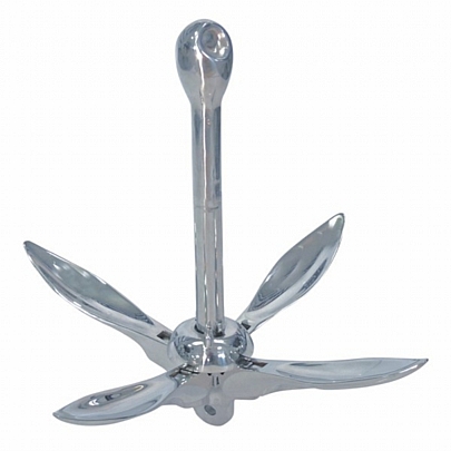 Folding anchor A4-AISI 316
Mirror polished