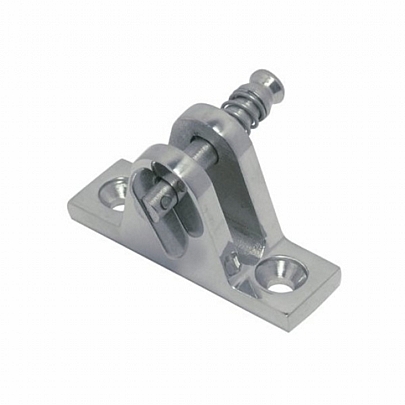 Deck hinge 80°, drop nose pin A4-AISI 316