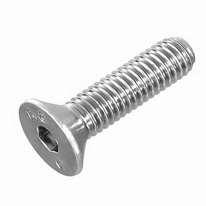 Countersunk head screws, TX, full thread
ISO 10642-DIN 7991 A4 A2