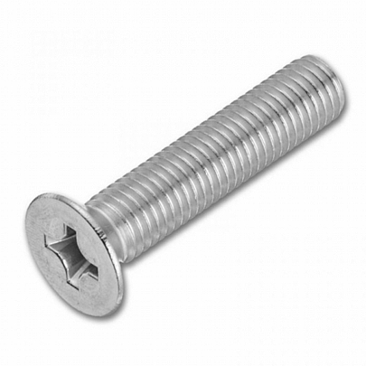 Countersunk head screws, TX DIN 965 A2