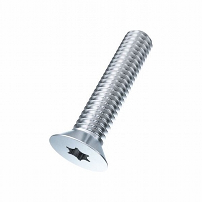 Countersunk head screws, TX ISO 14581 A4