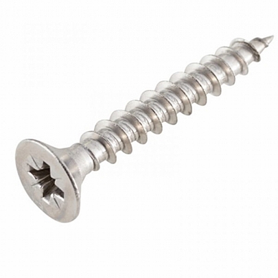 Countersunk chipboard screws, full thread
DIN 9050-WS 9100 A4 A2