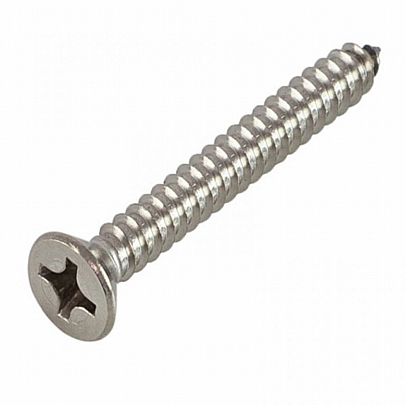 TX socket countersunk tapping screws ~ DIN 7982 A4 A2