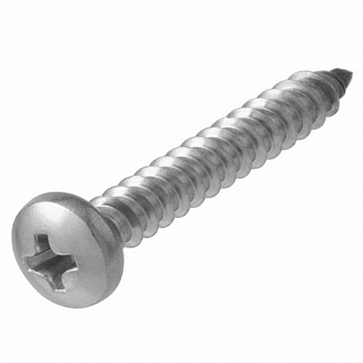 Pan head tapping screws, TX DIN 7981 A4 A2