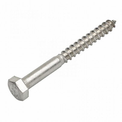 Hexagon head wood screws DIN 571 A4 A2