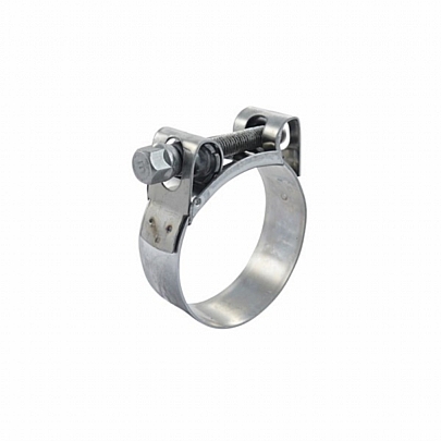 Heavy duty hose clamp A4-AISI 316 & A2-AISI 304