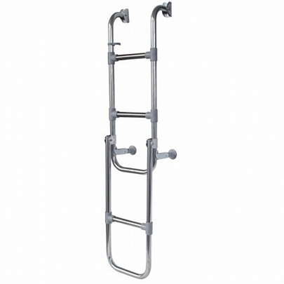 Foldable boarding ladder A4-AISI 316