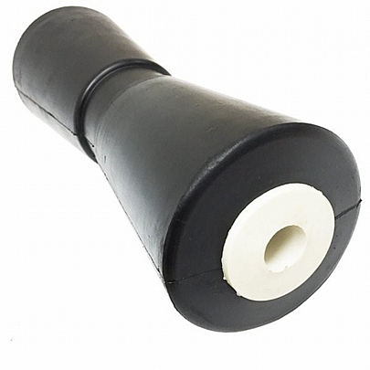 V-Keel roller with plastic pipe rubber