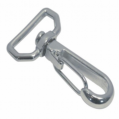 Swivel snap hook for strap A4-AISI 316