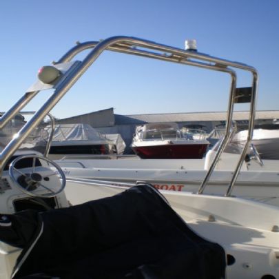Roll bar σκάφους inox
