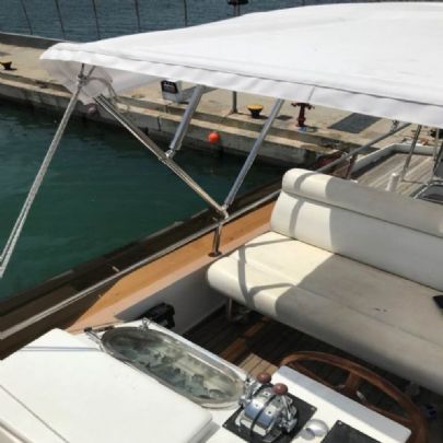 Bimini σκάφους inox