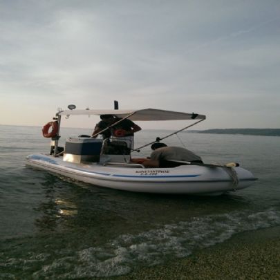 Roll bar σκάφους inox