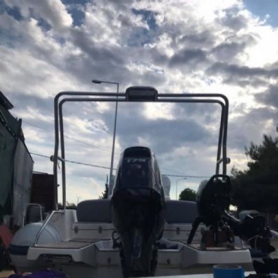 Roll bar σκάφους inox