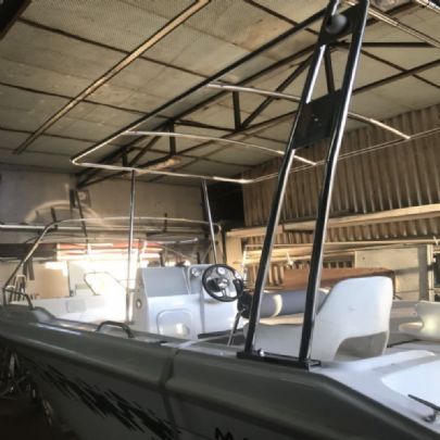 Bimini σκάφους inox