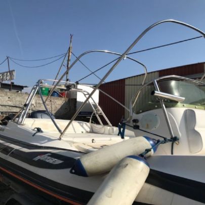 Bimini σκάφους inox