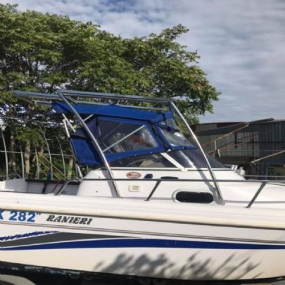 Bimini σκάφους inox