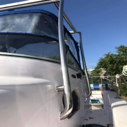 Hard top σκάφους inox