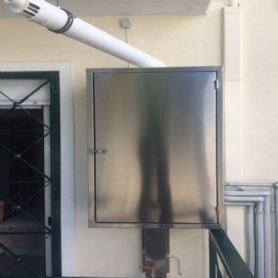 Προστατευτικό κουτί για Λέβητα Αερίου Ανοξείδωτο