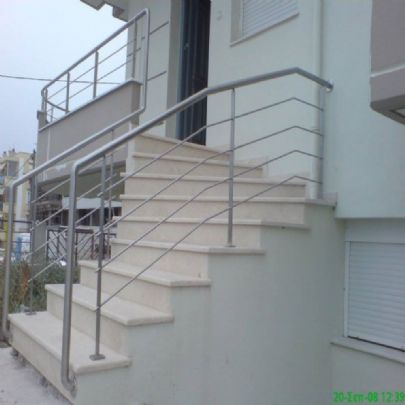 Stainless steel Ladder Outdoor stair Railings