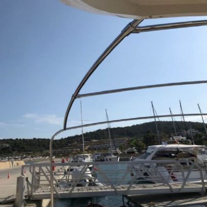 Bimini σκάφους inox