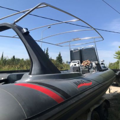 Bimini σκάφους inox