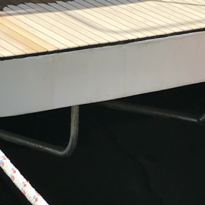 Εξέδρα σκάφους inox
