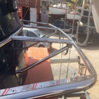 Εξέδρα σκάφους inox