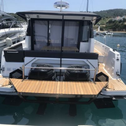 Εξέδρα σκάφους inox