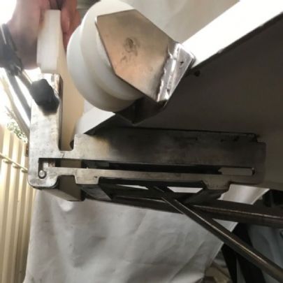 Συρόμενη Βοηθητική βάση Εξωλέμβιας μηχανής inox