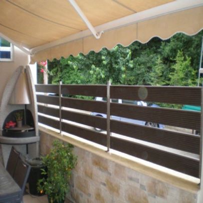 Περίφραξη Ανοξείδωτη με Deck