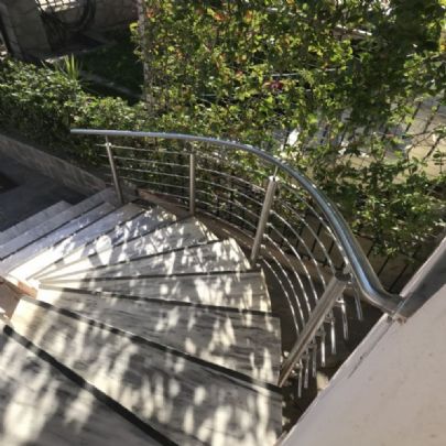 Κάγκελα Σκάλας Εξωτερικού χώρου Ανοξείδωτα
