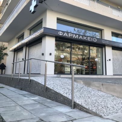 Κάγκελα Σκάλας Εξωτερικού χώρου Ανοξείδωτα
